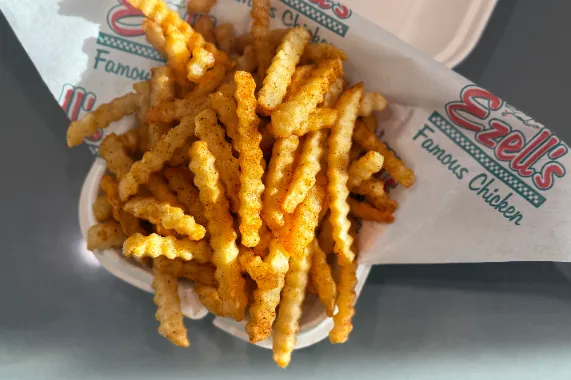 Cajun crinkle fries